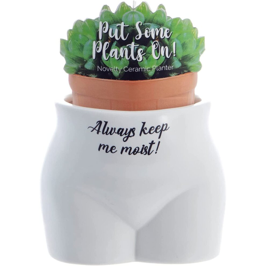 Boxer Gifts Always Keep Me Moist Put Some Plants On Plant Pot