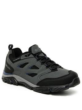 Regatta Holcombe Iep Low Shoes - Grey/Navy