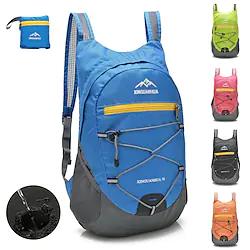 10-20 L Hiking Backpack Windproof Rain Waterproof Breathable Quick Dry Lightweight Outdoor Yoga Hunting Fishing Hiking Nylon Black Blue Orange Lightinthebox
