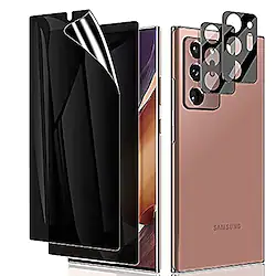 [22Pack] Phone Screen Protector Camera Lens Protector For Samsung Galaxy S22 Ultra Plus S21 FE S20 A72 A52 A42 S10 Note 20 10 Ultra Plus A71 A51 A31 TPU Hydrogel 9H Hardness Anti-Fingerprint Lightinthebox