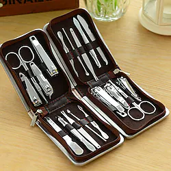 Nail Clipper Set Cutter Manicure Pedicure Sets Nail Clippers Kit Box Personal Care Toenail Rescue Set 10 pcs Lightinthebox