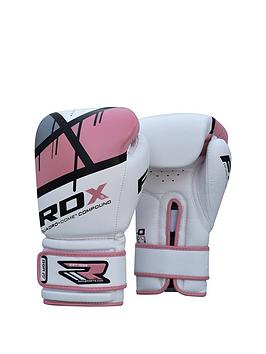 Rdx Maya Hide Leather Gloves &Ndash; Pink/White