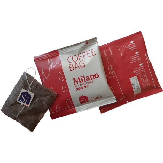 Si Sogno Milano Coffee Bags Premium Italian Blend (Box of 50)
