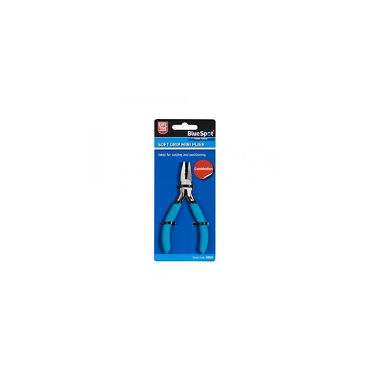 Bluespot Soft Grip Mini Combination Plier - bluespot soft grip mini combination plier
