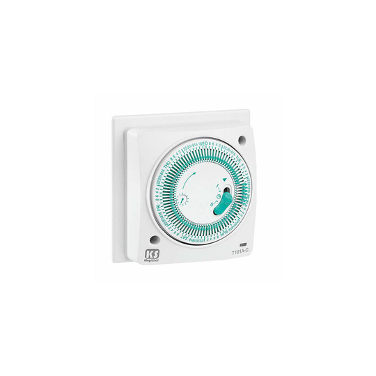 Greenbrook T101A-C Socket Box Mounted Mechanical Time Switch - 7 Day