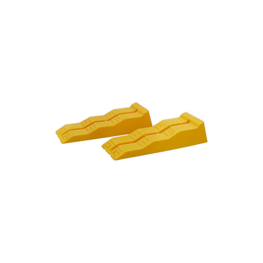 Sealey WL301 Levelling Ramps - Three Stage 2.5tonne Capacity per Ramp 5tonne
