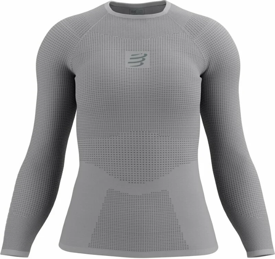 Compressport Thermal Underwear On/Off Base Layer LS Top W Grey S