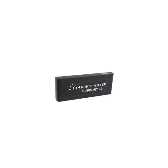 1080P 4 Way HD HUB 1x4 Port HDMI 3D Splitter Amplifier Switcher Box for HDTV PC