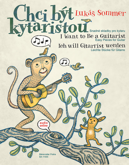 Bärenreiter Chci být kytaristou - snadné skladby pro kytaru Music Book