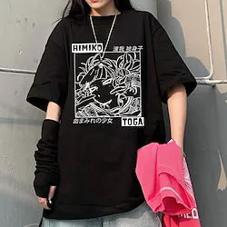 Inspired by My Hero Academy Battle For All / Boku no Hero Academia Himiko Toga T-shirt Anime Cartoon Anime Harajuku Graphic Street Style T-shirt For Men's Women's Unisex Adults' Hot Stamping 100 Lightinthebox