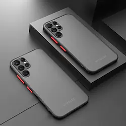 Phone Case Shockproof Armor Case For Samsung S22 Ultra S10 Plus Note 10 20 S21 S20 FE A51 A12 A71 A50 A32 A21s A13 A53 A52s 5G Matte Cover Lightinthebox