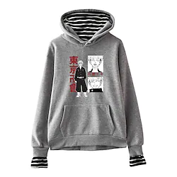 Inspired by Tokyo Revengers Matsuno Chifuyu Hoodie Anime Cartoon Anime Front Pocket Graphic Hoodie For Men's Women's Unisex Adults' Hot Stamping 100% Polyester Casual Daily Lightinthebox