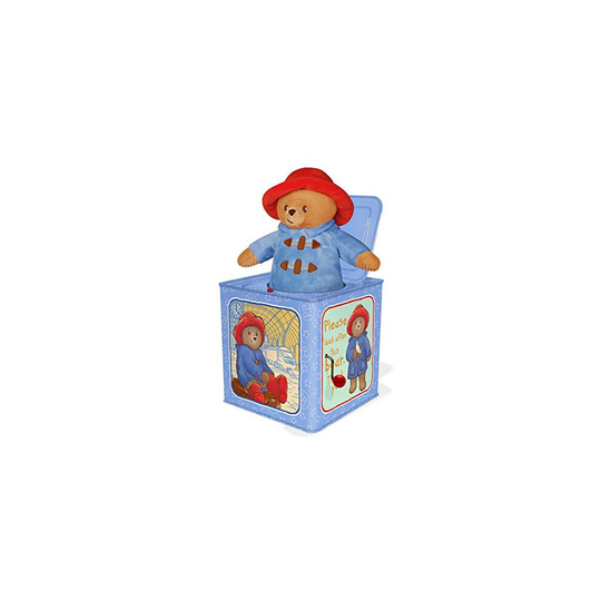 YOTTOY Paddington Bear Collection | Paddington for Baby Jack-in-The-Box Infant Plush Toy with Music