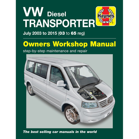 VW T5 Transporter (July 03 - 15) Haynes Repair Manual (Paperback) ~