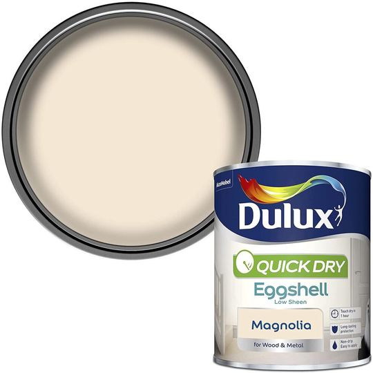 Dulux Quick Drying Eggshell 750ml Magnolia