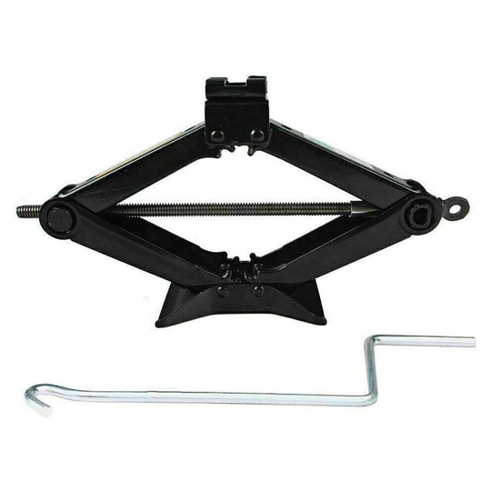 2 Ton Tonne Scissor Wind Up Jack for Car Van - with Crank Speed Handle
