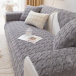 Winter Universal Velvet Sofa Slipcover Sofa Seat Cover Sectional Couch Covers,Furniture Protector Anti-Slip Couch Covers for Dogs Cats Kids(Sold by Piece/Not All Set) Lightinthebox