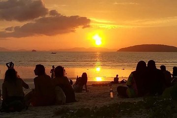 Snorkeling and Sunset Hong Islands Tour by Big Longtail Boat