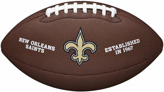 Wilson NFL Licensed Football New Orleans Saints