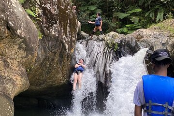 Waterslide Adventure in El Yunque Rain Forest