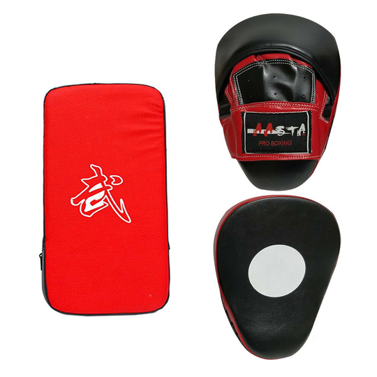 Aasta 2-In-1 , Boxing Mitts Focus Pads, Thai Pad Taekwondo Kick Pad
