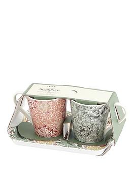 Morris & Co Morris &Amp; Co. Mug &Amp; Tray Set