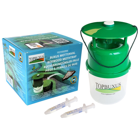 TOPBUXUS Box Tree Moth Trap + Pheromone Lures For 1 Whole Season