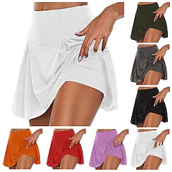 Women's Swimwear Cover Up Swim Shorts Plus Size Swimsuit Elastic Waist Chinese Style White Black Purple Army Green Orange Bathing Suits Sports Vacation Fashion / Classic / Modern / New / Padless Lightinthebox