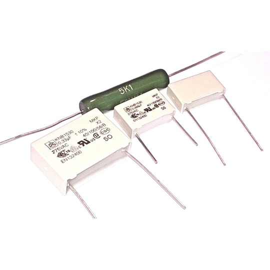 Dual CS505 Turntable Motor PCB Repair Kit Capacitors & Resistor