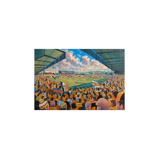 (A3 (29x42 cm) Fine Art Print) Wheldon Road Stadium Fine Art - Castleford Tigers Rugby League (Fine Art Print)