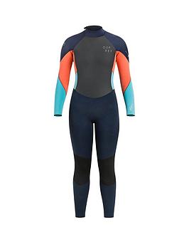 Osprey Womens Zero Full Length Wetsuit 5Mm - Coral