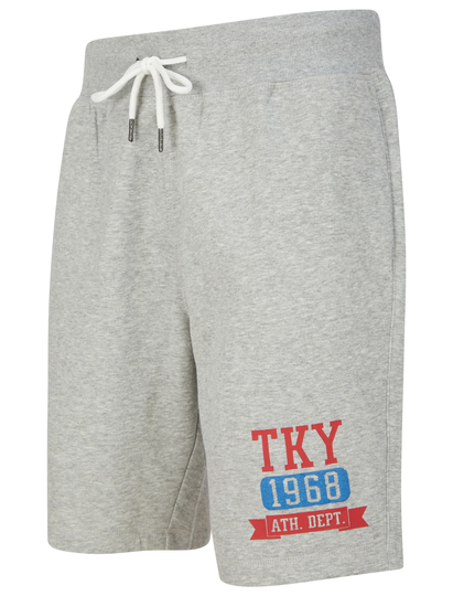 Jogger Shorts Caller Brushback Fleece Jogger Shorts In Light Grey Marl - Tokyo Laundry / S - Tokyo Laundry