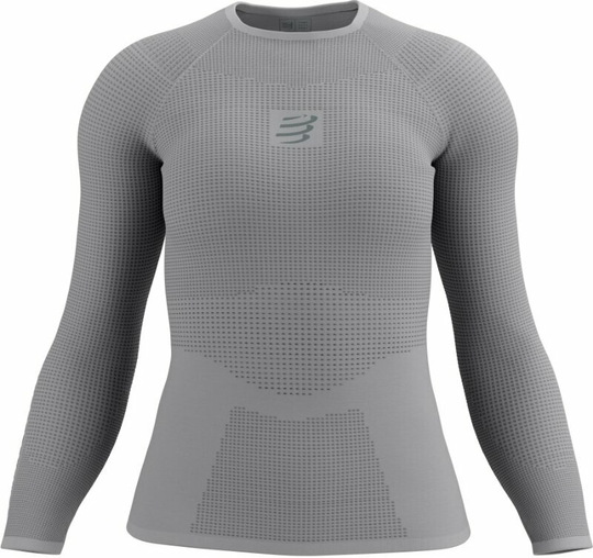 Compressport Thermal Underwear On/Off Base Layer LS Top W Grey L