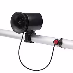 Electric Bike Horn Bell Anti-Shake 142db Bike Horn Damping Alarm Easy to Install for Road Bike Mountain Bike MTB Cycling Bicycle Plastics Black Lightinthebox