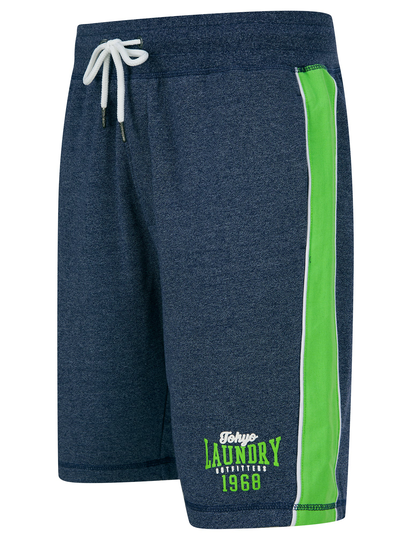 Jogger Shorts Search Grindle Jogger Shorts with Contrast Panels in Navy - Tokyo Laundry / S - Tokyo Laundry