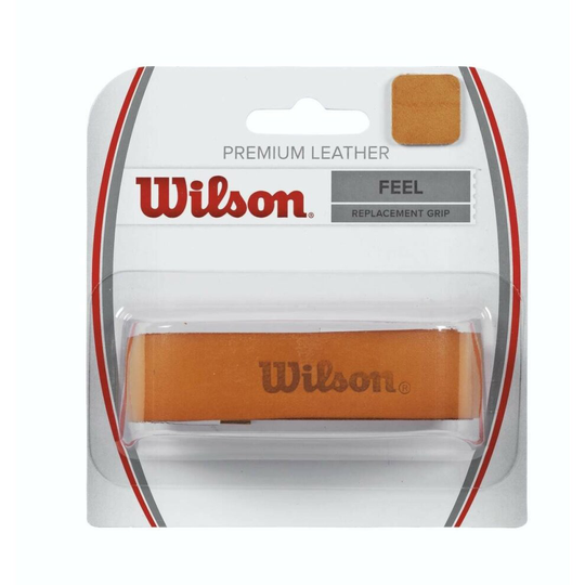 Wilson Leather Tennis Grip - Natural