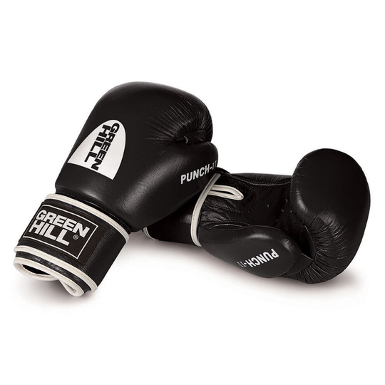 (Black, 14oz) GREEN HILL BOXING GLOVES PUNCH II