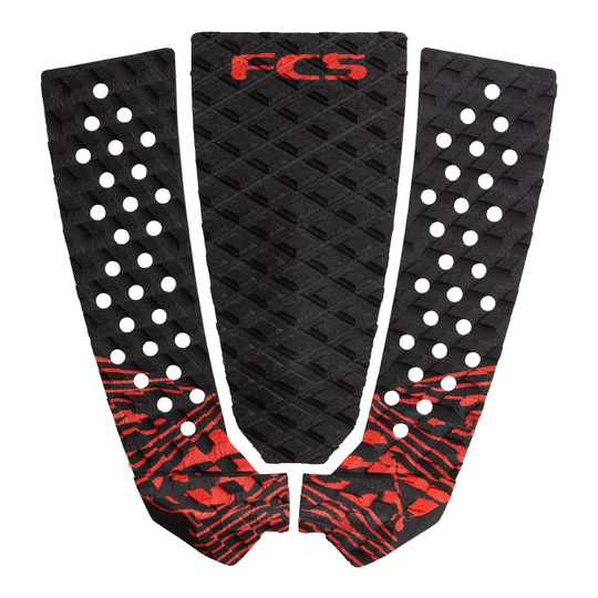 FCS Filipe Toledo Surfboard Tail Pad - Blood