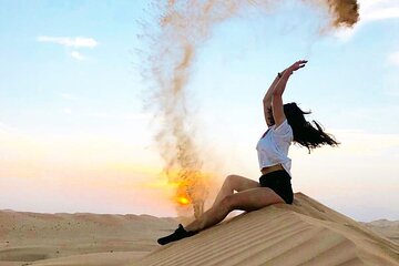 Dubai Premium: Overnight Camp with Red Dunes and Camel Safari