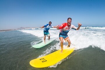 Full Day Surf Lesson for Beginners in Famara, Spain