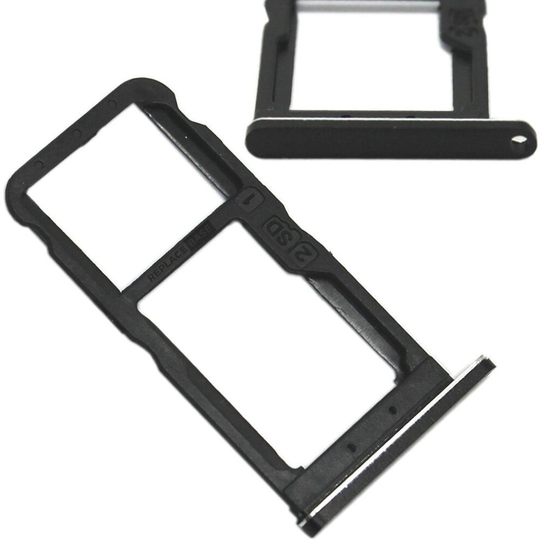 SIM SD Tray For Nokia 7 Slot Holder Socket Repair Part Black Replacement Card UK