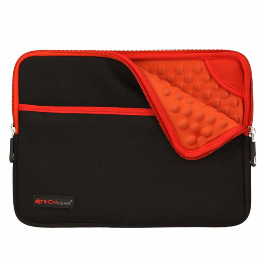 TECHGEAR [SENTINEL PRO Sleeve (10)] - Slim Neoprene Zipped Protective Sleeve Case Cover with Anti-Shock Bubble Interior fits New Apple iPad 9.7"...