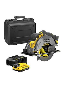 Stanley Fatmax V20 18V Cordless Circular Saw With Kit Box