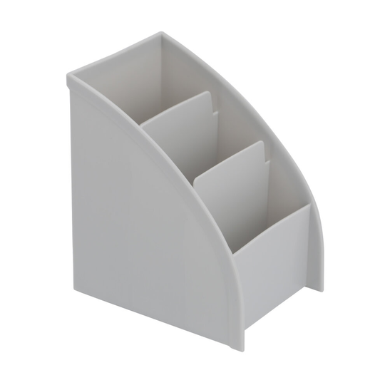 (Gray) TV Remote Control Holder Table Storage Box