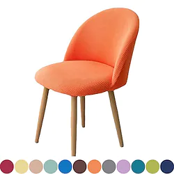 Stretch Dining Chair Cover Green Chair Seat Slipcover Velvet Elastic For Dinning Party Hotel Wedding Soft Removable Washable Lightinthebox