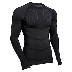 Men's Workout Shirt Compression Shirt Thumbhole Long Sleeve Compression Clothing Athletic Athleisure Winter Breathable Quick Dry Sweat wicking Running Jogging Training Sportswear Activewear Black Lightinthebox
