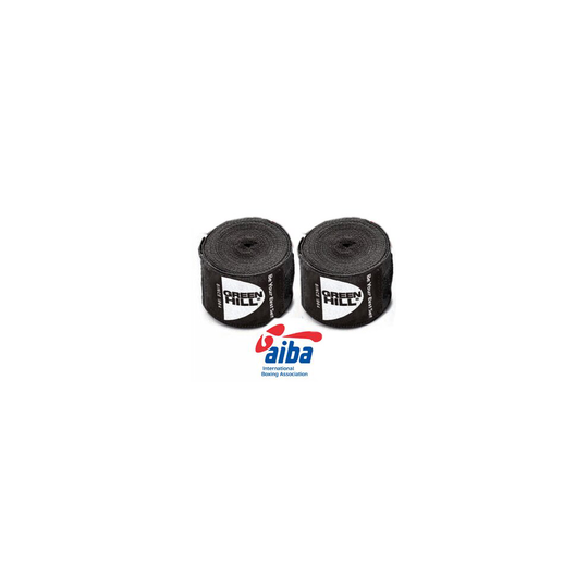 (Black, 3.5 M) GREEN HILL HAND WRAP POLYSTER AIBA