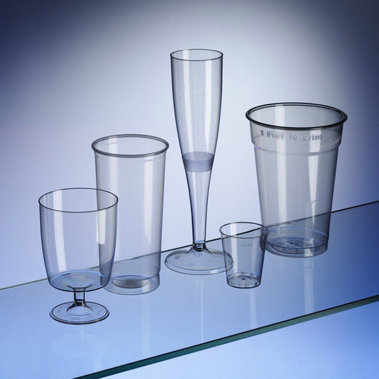 Environmentally Friendly Recyclable Glasses Party Box Set of 180 pieces