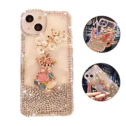 Phone Case For Apple Classic Series iPhone 14 Pro Max iPhone 14 Pro iPhone 14 Plus iPhone 14 iPhone 13 12 11 Pro Max Mini Bumper Frame Rhinestone Full Body Protective Crystal Diamond PC Lightinthebox