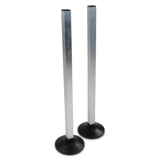 (2x Legs) Match Station 20mm Square Seat Box, Footplate, Platform Leg